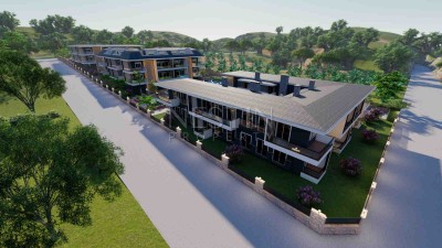 Элегантный таунхаус класса Люкс в 150 м от моря в Авсалларе фото 17