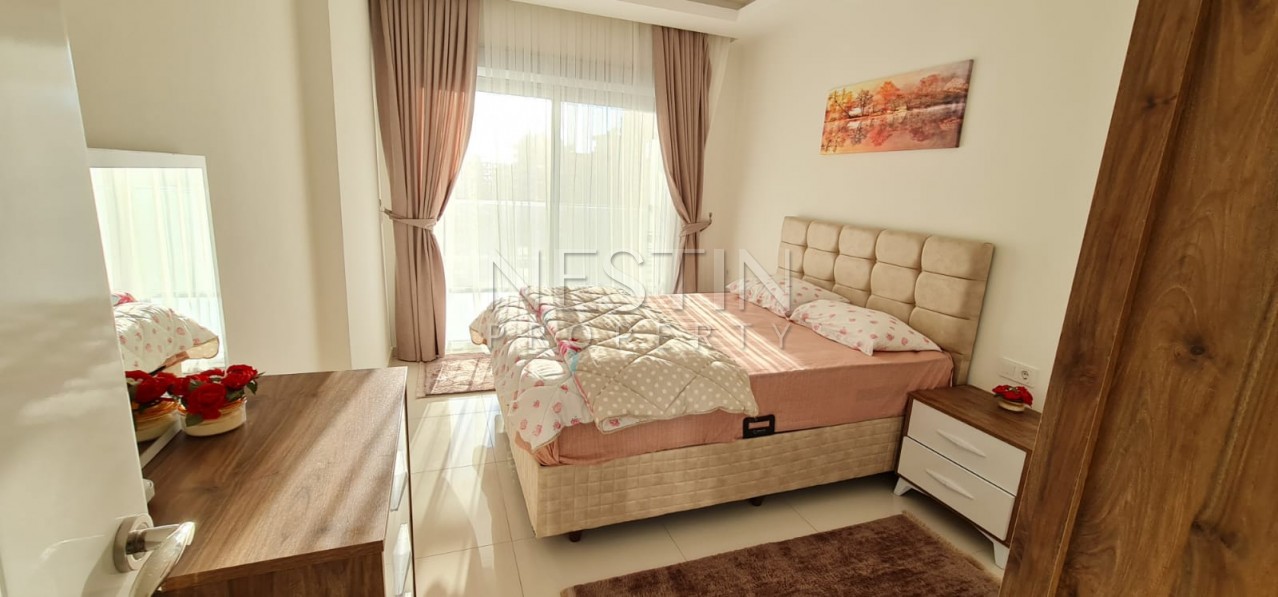 Просторная квартира 1+1 в новом комплексе в районе Махмутлар фото 22