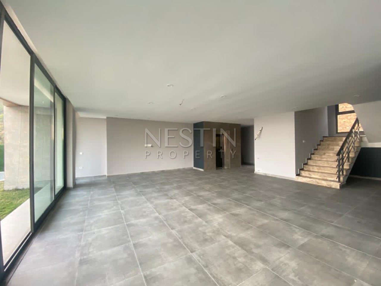 Дизайнерская вилла 5+1 с видом на море и горы в районе Тепе фото 25