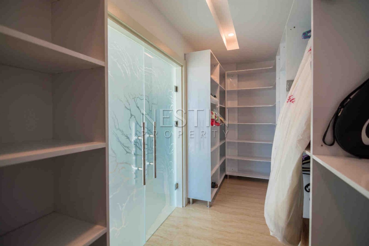 Дизайнерская вилла 6+1 с бассейном с видом на море в Бекташ фото 19