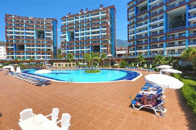 Квартира 1+1 в элитном комплексе в районе Джикджилли фото 1