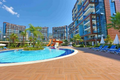 Квартира 1+1 в элитном комплексе в районе Джикджилли фото 3