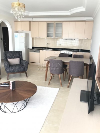 Квартира 1+1 в районе Джикджилли с новой мебелью фото 13