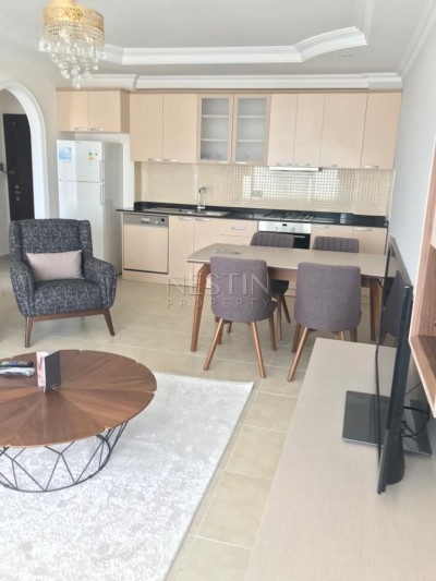 Квартира 1+1 в районе Джикджилли с новой мебелью фото 16