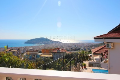 Вилла 6+1 класса Люкс с бассейном в районе Джикджилли фото 7