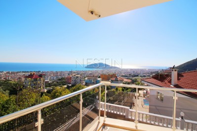 Вилла 6+1 класса Люкс с бассейном в районе Джикджилли фото 23