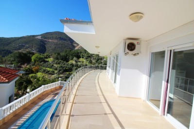 Вилла 6+1 класса Люкс с бассейном в районе Джикджилли фото 25