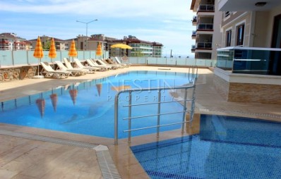 Квартира 1+1 с новой мебелью в 300 м от моря в Кестель фото 7