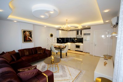 Квартира 1+1 с новой мебелью в 300 м от моря в Кестель фото 19