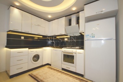 Квартира 1+1 с новой мебелью в 300 м от моря в Кестель фото 20