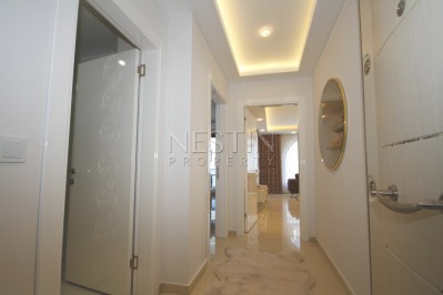 Квартира 1+1 с новой мебелью в 300 м от моря в Кестель фото 16