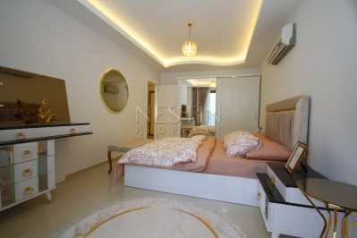 Квартира 1+1 с новой мебелью в 300 м от моря в Кестель фото 26