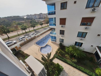 Квартира 1+1 с новой мебелью в 300 м от моря в Кестель фото 12