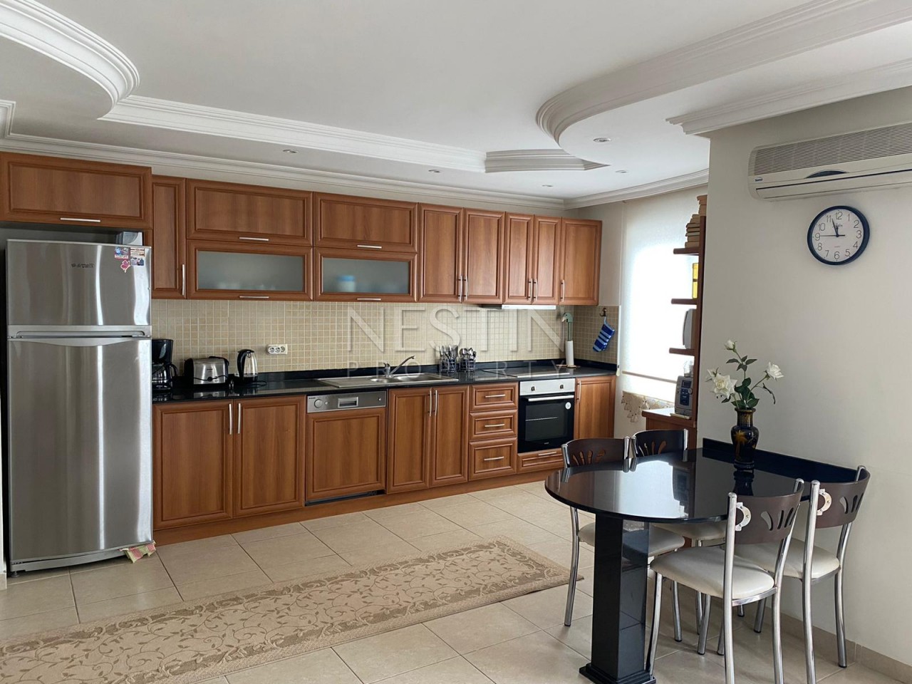 Благоустроенная квартира 2+1 в районе Джикджилли фото 4