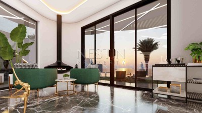 Роскошные виллы 3+1 на стадии строительства с видом на море в Каргыджак фото 17