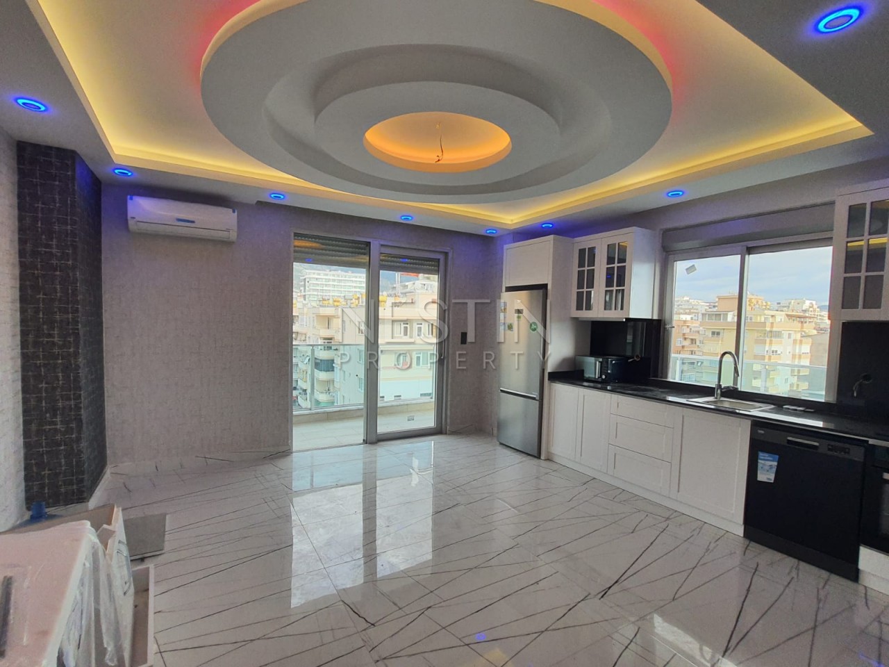 Квартира 2+1 в новой резиденции в Махмутларе на берегу моря фото 10