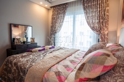 Большая квартира 2+1 в новом комплексе в 500 м от пляжа в Махмутларе фото 12