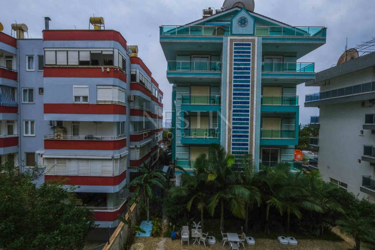 Комплекс на первой линии от пляжа Клеопатры в центре Аланьи фото 6