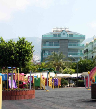 Комплекс на первой линии от пляжа Клеопатры в центре Аланьи фото 8