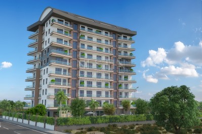 Квартира 1+1 на стадии строительства в районе Махмутлар фото 2