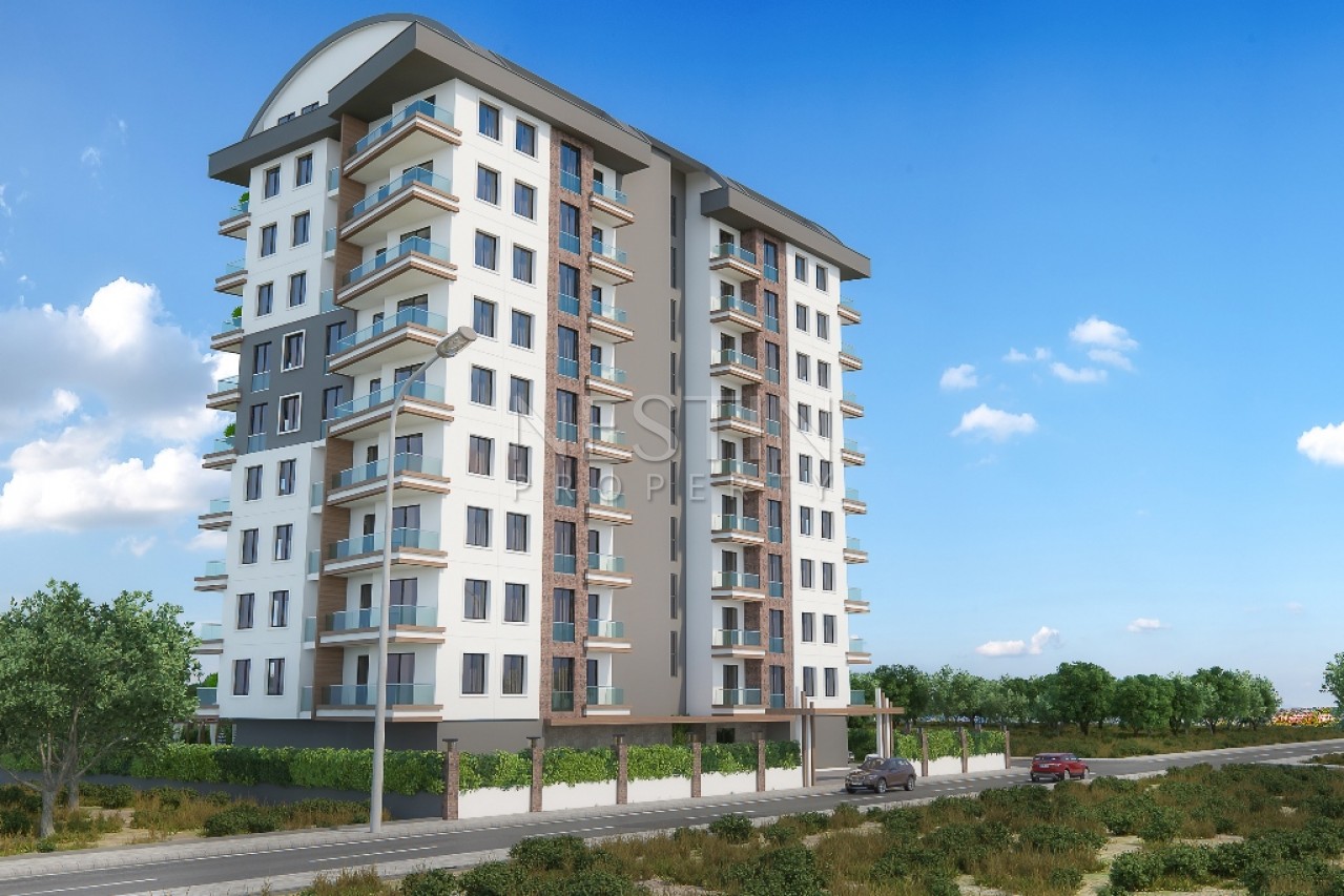 Квартира 1+1 на стадии строительства в районе Махмутлар фото 4