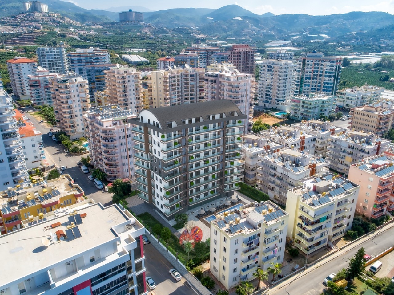 Квартира 1+1 на стадии строительства в районе Махмутлар фото 15