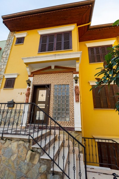 Вилла 3+1 с видом на Средиземное море в центре Алании фото 2