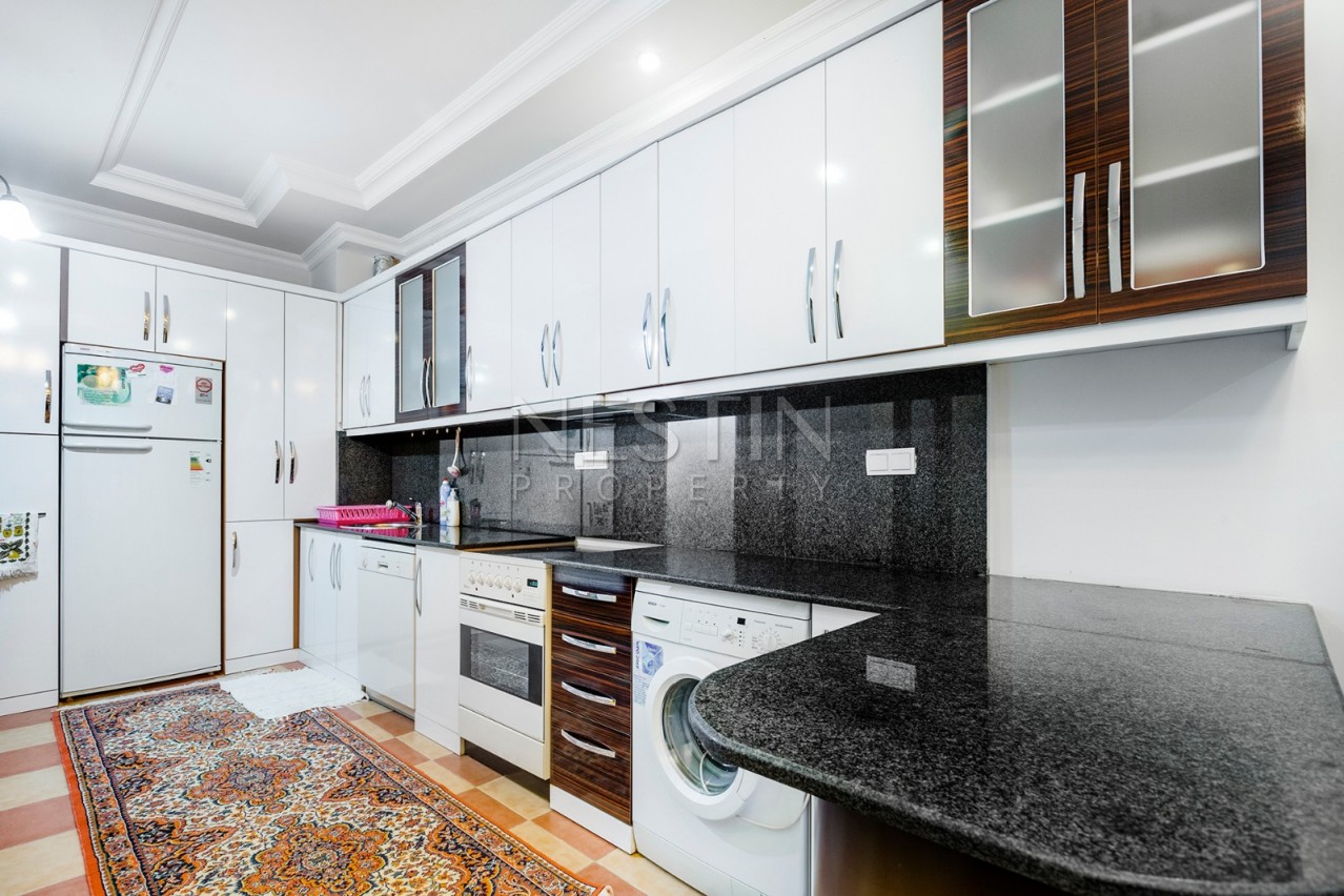 Вилла 3+1 с видом на Средиземное море в центре Алании фото 9