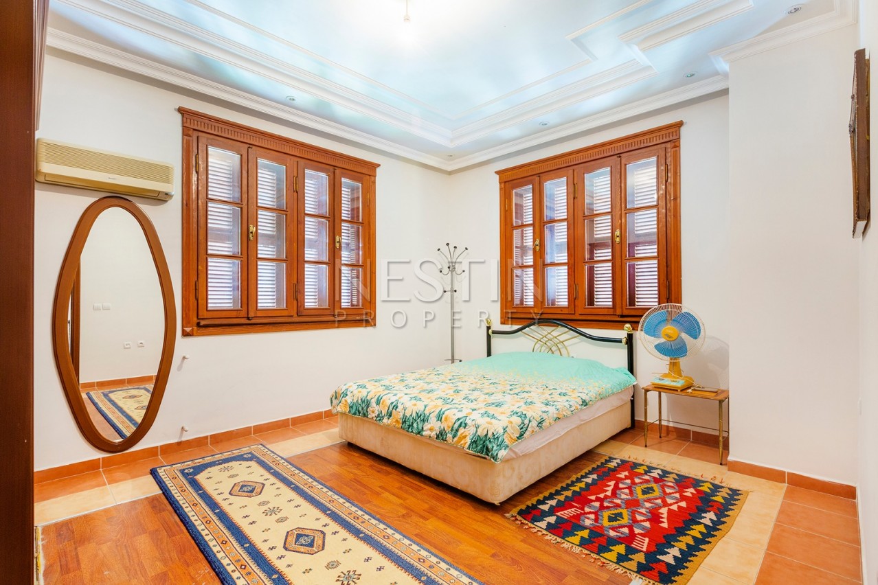 Вилла 3+1 с видом на Средиземное море в центре Алании фото 15