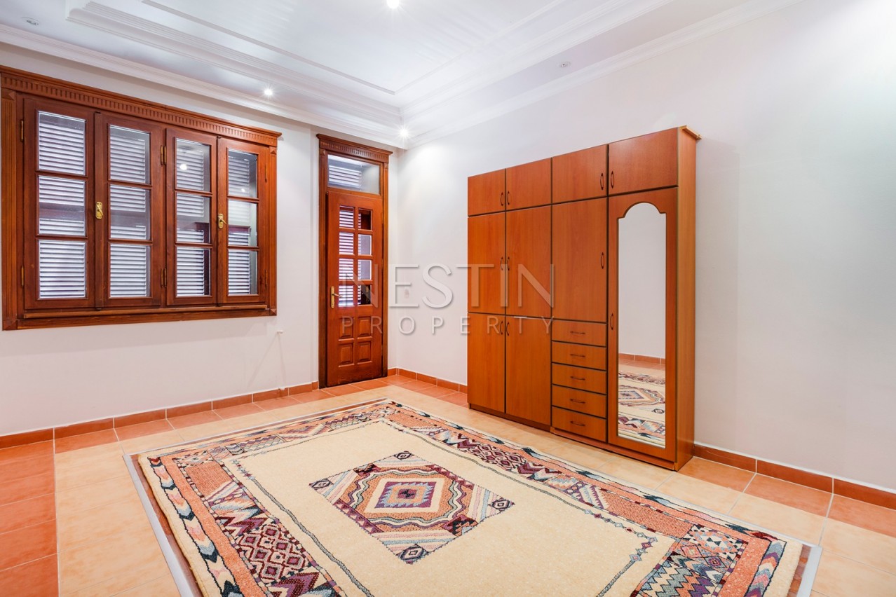 Вилла 3+1 с видом на Средиземное море в центре Алании фото 17