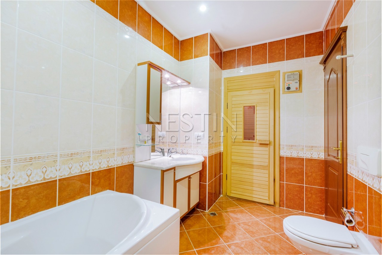 Вилла 3+1 с видом на Средиземное море в центре Алании фото 21