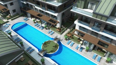 Апартаменты в строящемся доме в районе Муратпаша фото 4