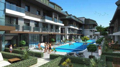 Апартаменты в строящемся доме в районе Муратпаша фото 10