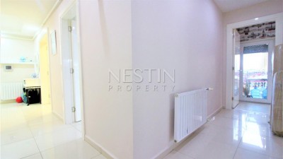 Светлая квартира в доме с инфраструктурой и большим садом в Коньяалты фото 11