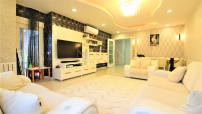 Светлая квартира в доме с инфраструктурой и большим садом в Коньяалты фото 20