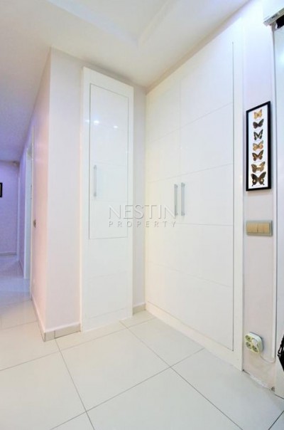 Светлая квартира в доме с инфраструктурой и большим садом в Коньяалты фото 21