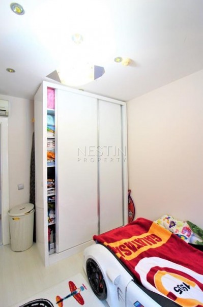 Светлая квартира в доме с инфраструктурой и большим садом в Коньяалты фото 27