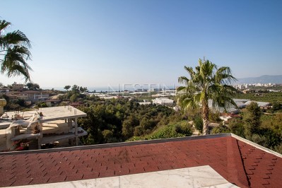 Уютная вилла 3+2 с бассейном и видом на море в Каргыджаке фото 30