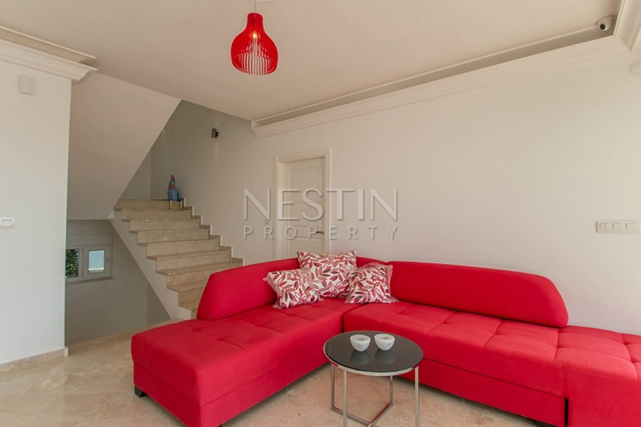 Уютная вилла 3+2 с бассейном и видом на море в Каргыджаке фото 35