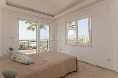 Уютная вилла 3+2 с бассейном и видом на море в Каргыджаке фото 36