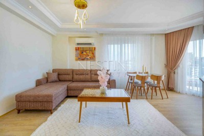 Красивая квартира 1+1 в Тосмуре с видом на горную реку фото 13