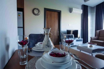 Уютный недорогой комплекс в Махмутларе, квартиры с мебелью фото 21