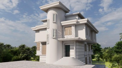 Очень большая вилла 7+1 с бассейном в районе Тепе фото 2