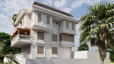 Очень большая вилла 7+1 с бассейном в районе Тепе фото 3