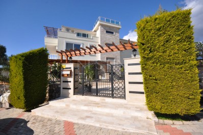 Отдельная вилла 6+2 с лифтом и открытым видом на море фото 4