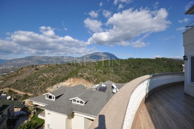 Отдельная вилла 6+2 с лифтом и открытым видом на море фото 9