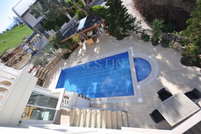 Отдельная вилла 6+2 с лифтом и открытым видом на море фото 12