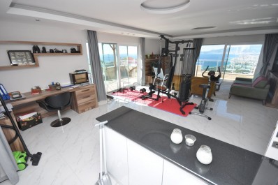 Отдельная вилла 6+2 с лифтом и открытым видом на море фото 27