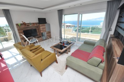 Отдельная вилла 6+2 с лифтом и открытым видом на море фото 33