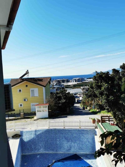 Вилла 3+1 в районе Каргыджак с видом на море фото 8